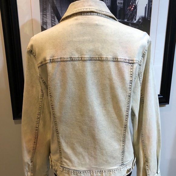 EUC Variations Bleached Denim Jacket - Picture 6 of 16